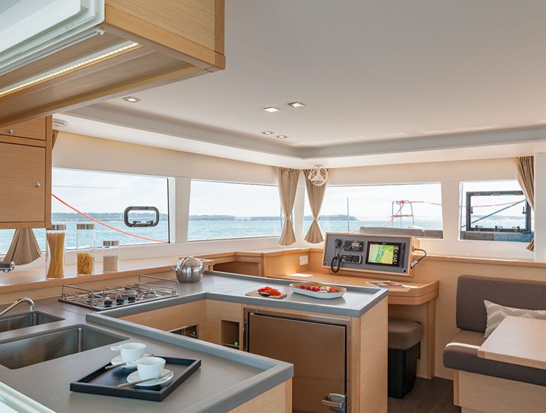 indoor catamaran evi yachting